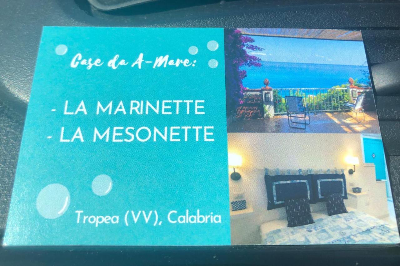 Апартаменты La Mesonette A Due Passi Dal Mare Тропея Экстерьер фото